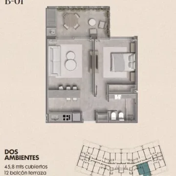 Departamento en Tortugas Woods KM 38, 5 Panamericana Ramal Pilar foto 5