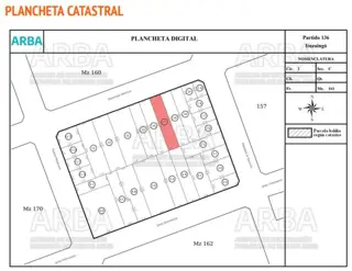 Venta Lote zonificación AC Area Centro foto 2