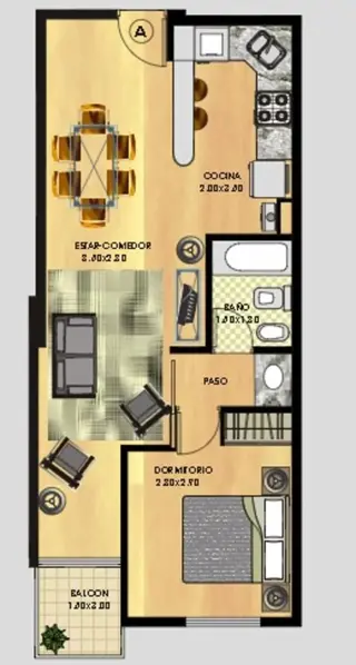 OPORTUNIDAD! DEPARTAMENTO A ESTRENAR B° ALBERDI foto 1