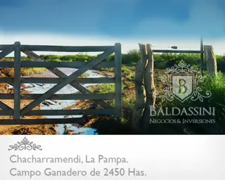 CAMPO GANADERO / COTO DE CAZA DE 2450 HECTÁREAS, CHACHARRAMENDI, LA PAMPA, REPÚBLICA ARGENTINA. foto 1