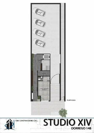 Rosario: Dorrego 148 Studio XIV - Cochera en planta baja de 20 m2, Santa Fe, Argentina foto 3