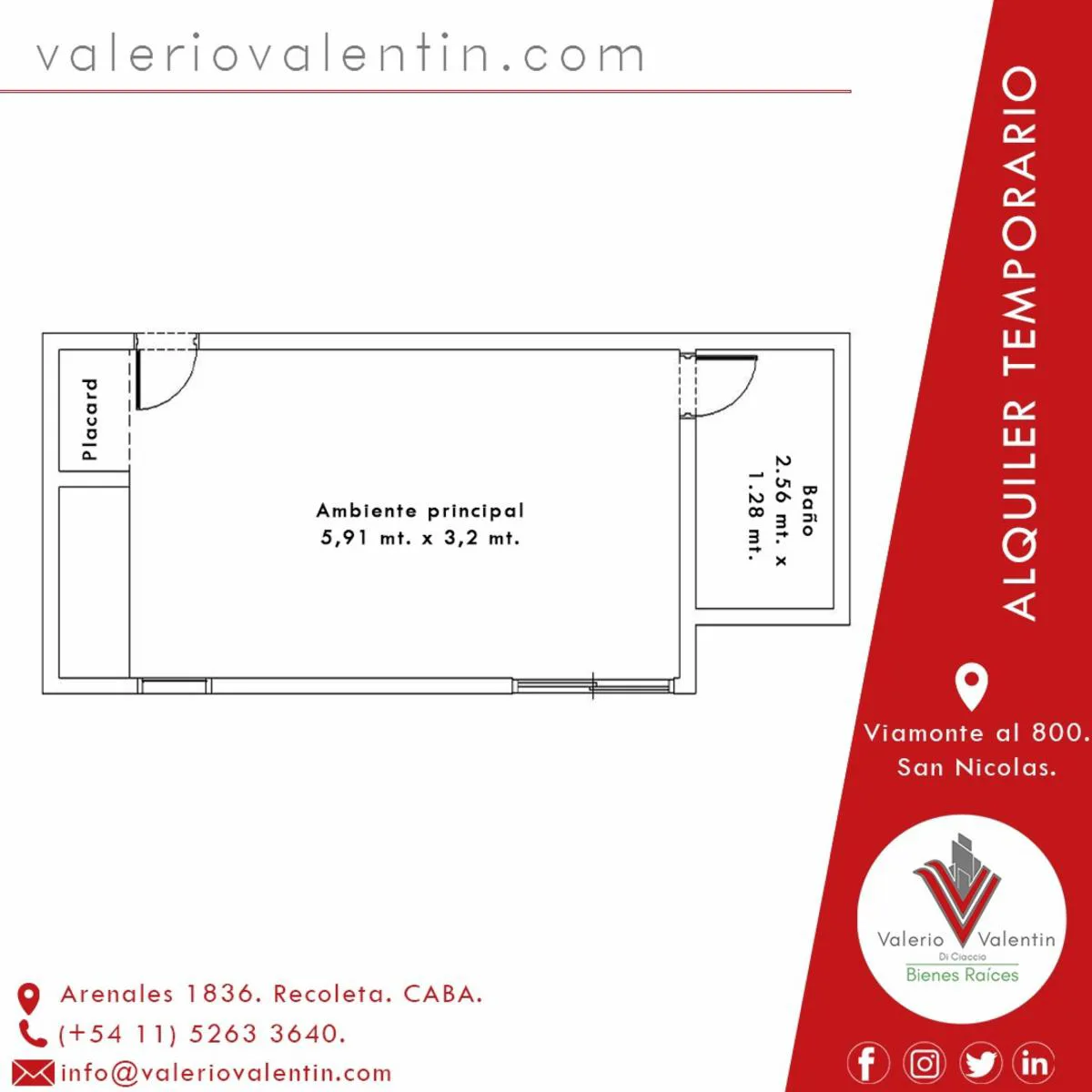 Apartment in San Nicolás – photo 11 of 11