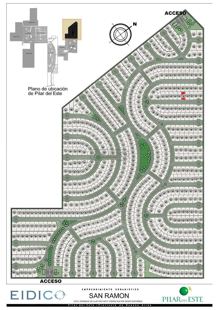 San Ramon- Pilar del Este Ruta 25 y Av Parque en Barrio San Ramón al 1100 Lote 332 foto 3
