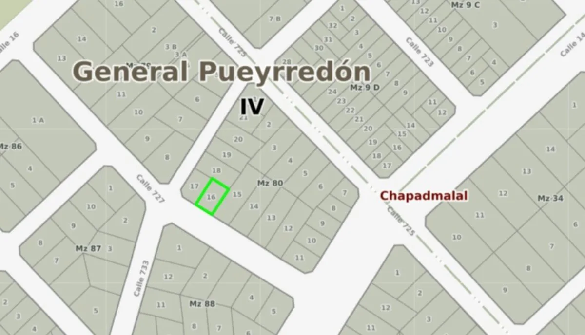 VENTA DE LOTE CHAPADMALAL 401 MTS2 foto 5