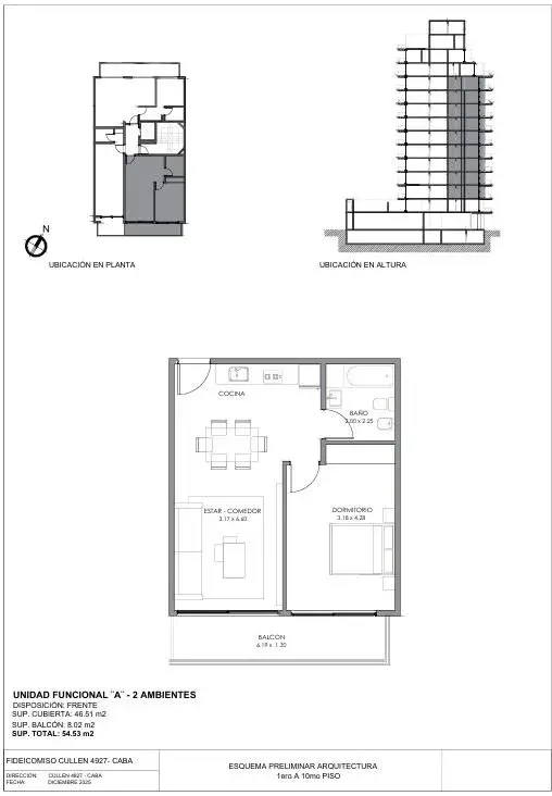 VENTA MONOAMBIENTE VILLA URQUIZA
