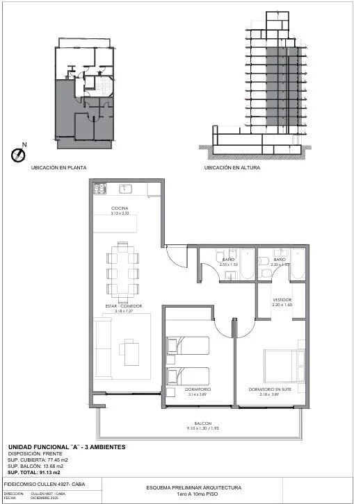 VENTA MONOAMBIENTE VILLA URQUIZA foto 2