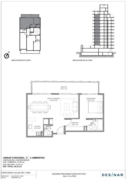 VENTA MONOAMBIENTE VILLA URQUIZA foto 4