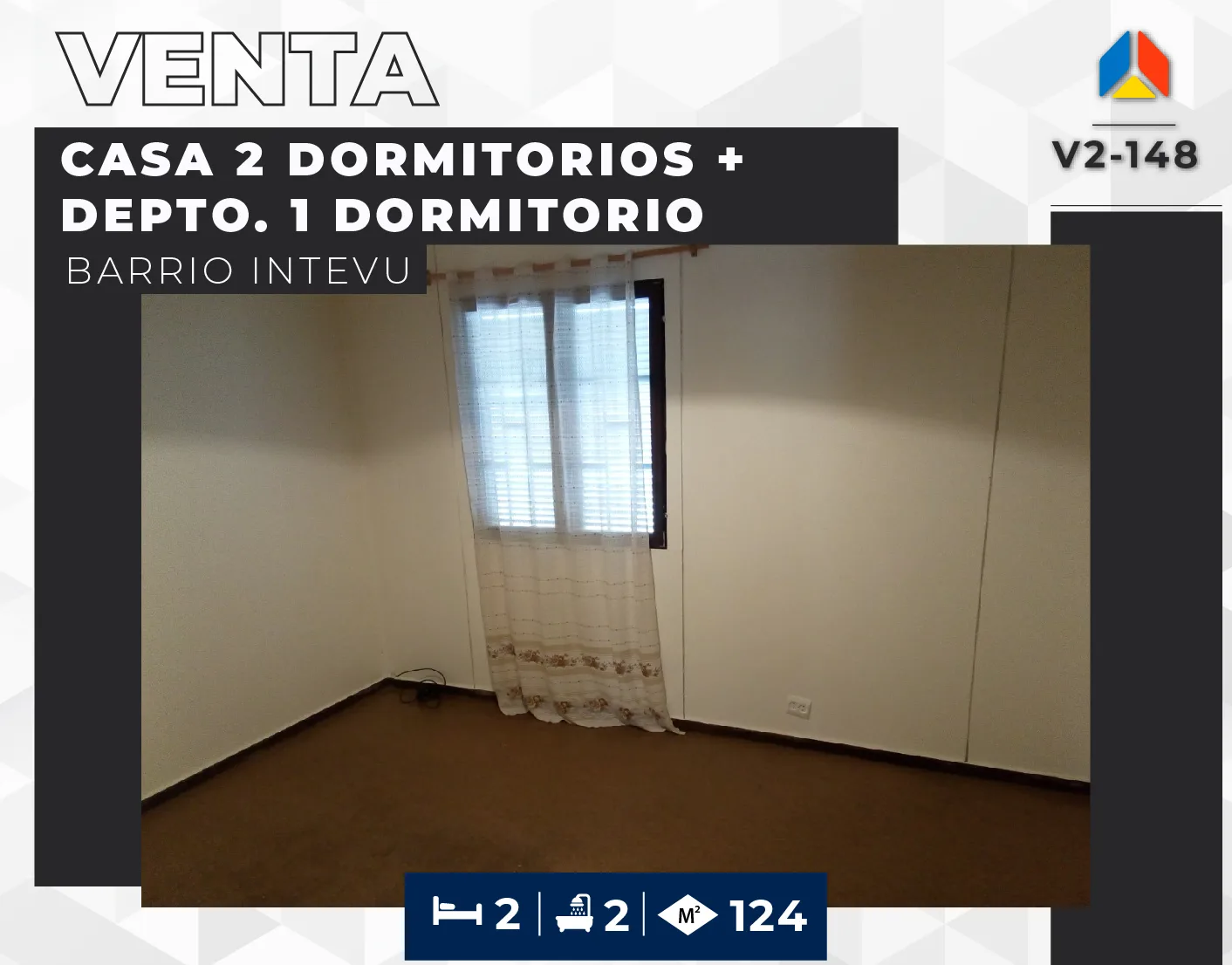Casa dos dormitorios – Barrio Intevu foto 3