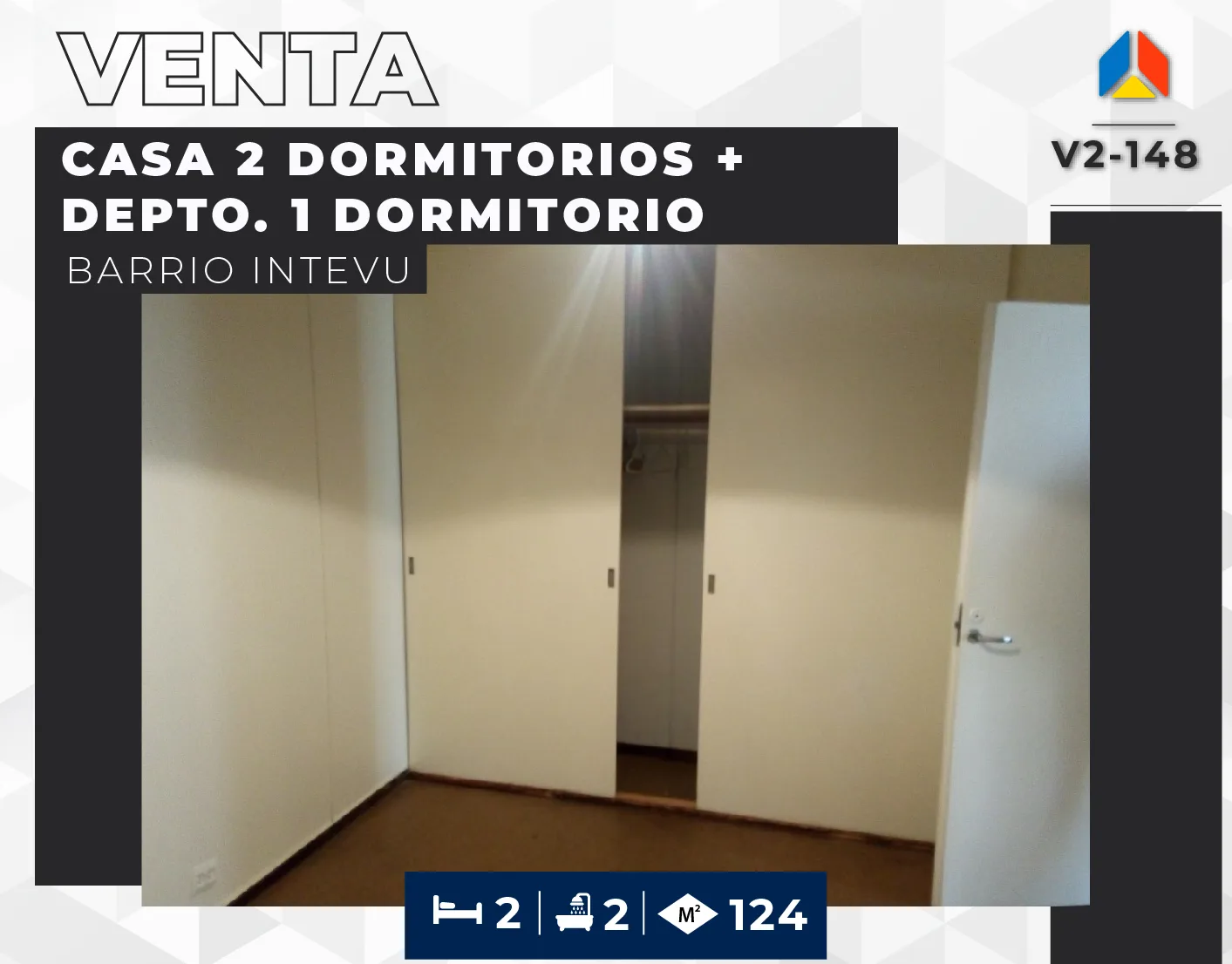 Casa dos dormitorios – Barrio Intevu foto 4