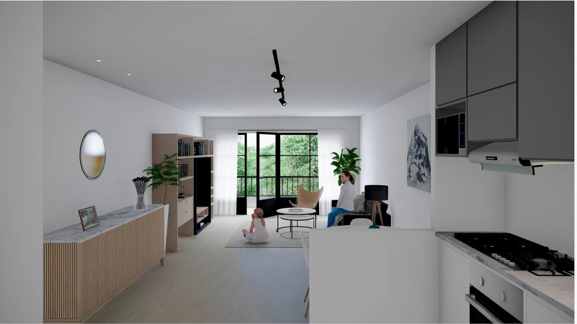 VENTA BARRACAS 2 Ambientes a estrenar 2C al jardín foto 2
