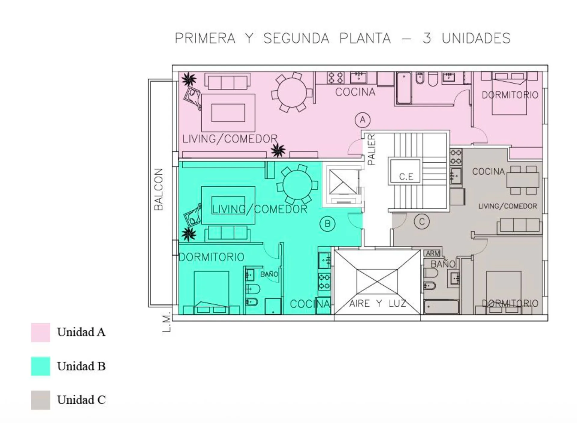 VENTA BARRACAS 2 Ambientes a estrenar 2C al jardín foto 3