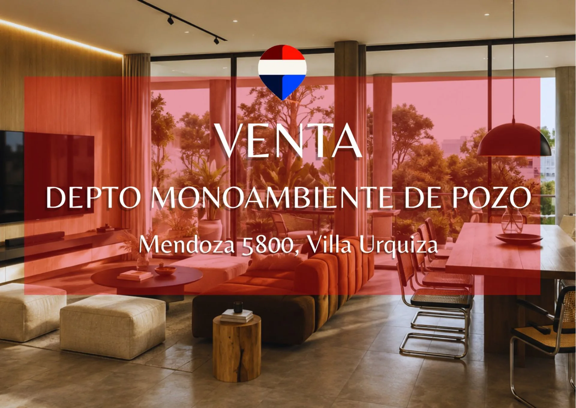 VENTA MONO AMBIENTE DESDE POZO V. URQUIZA