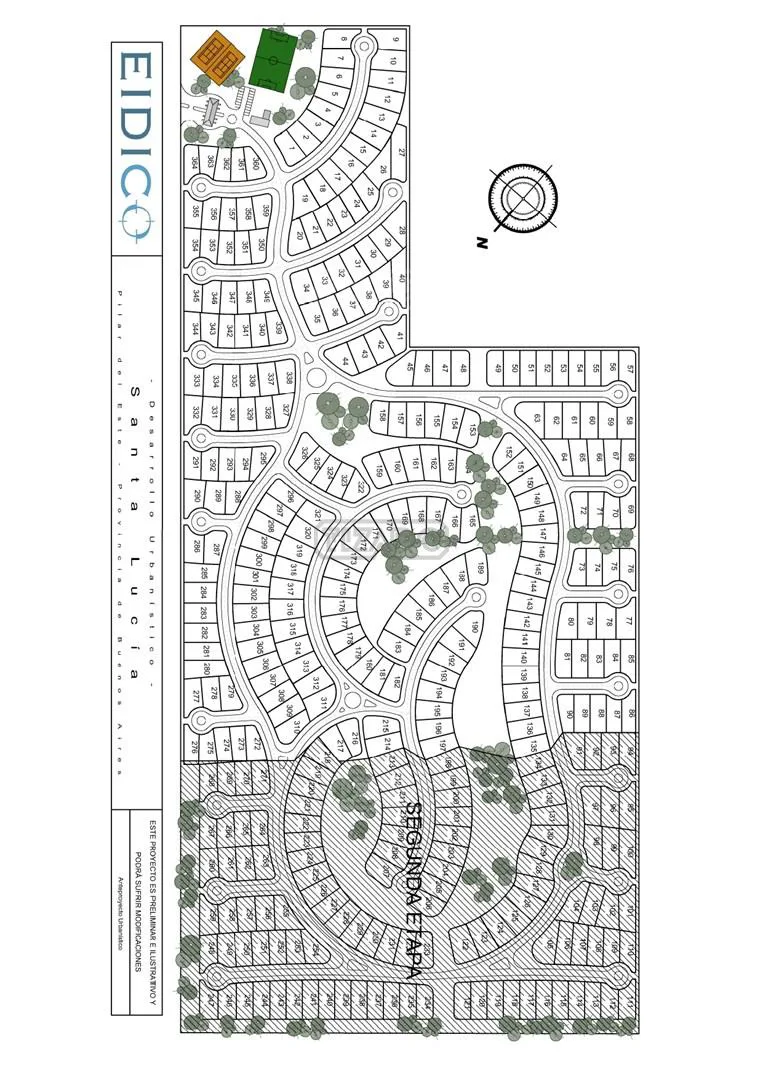 Pilar del Este Ruta 25 y Av Parque en Barrio Santa Lucia 1100 Lote 313 foto 3