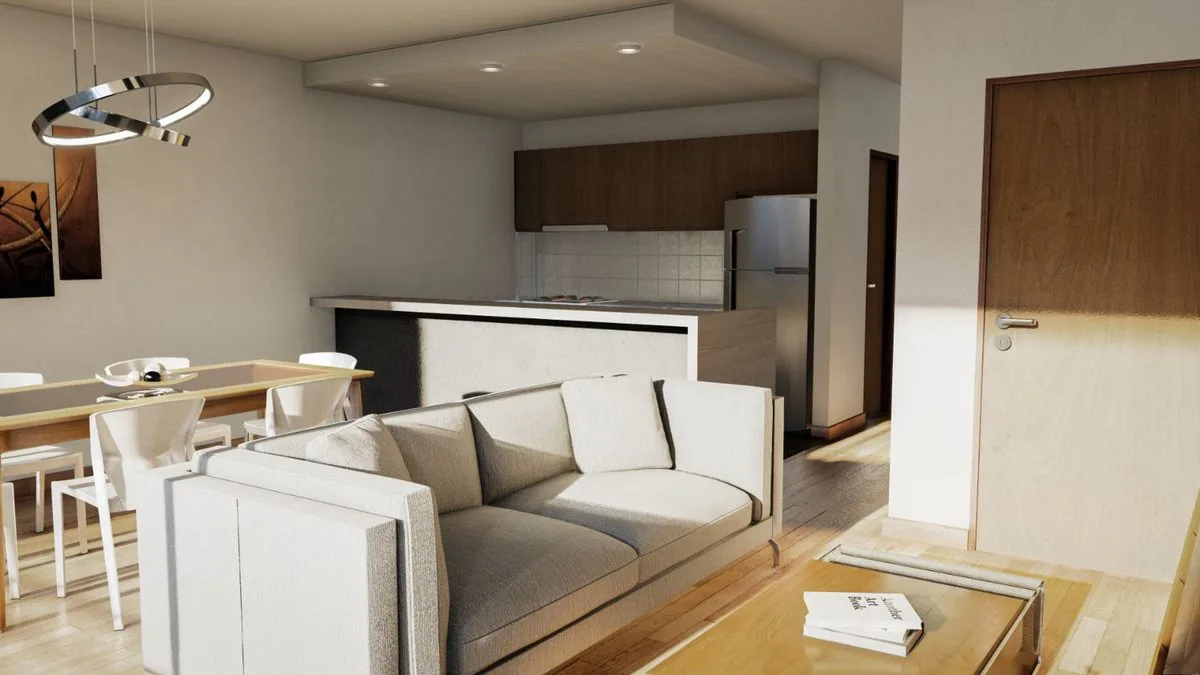 DPTO 2 DORM EN CONSTRUCCION EDIF. CONFORT BROWN foto 2