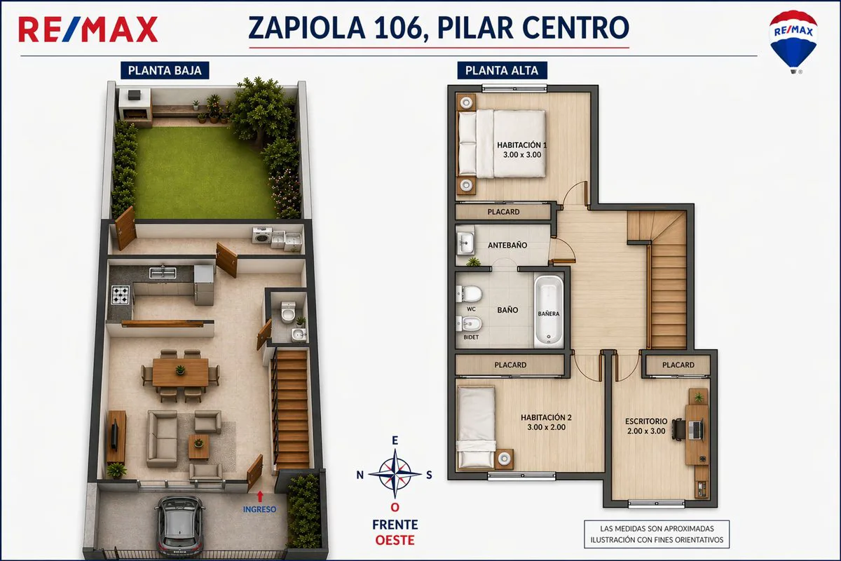 VENTA PH 4 AMBIENTES COCHERA PATIO PILAR CENTRO foto 2