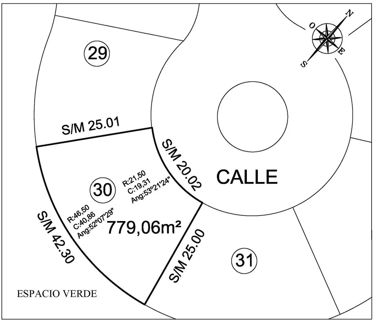VENTA LOTE CASONAS DEL HARAS 779M2 BARRIO CAÑADA foto 4
