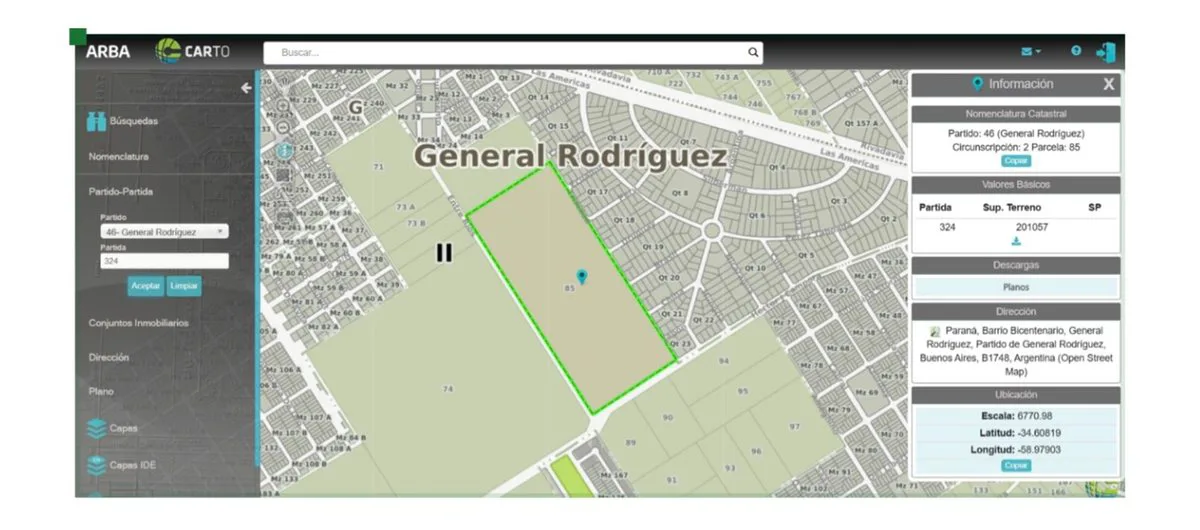 Campo 20 Hectáreas Venta General Rodríguez foto 2