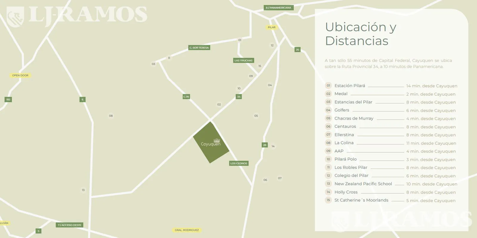 Terreno en  Cayuquen Barrio Privado de Chacras foto 3
