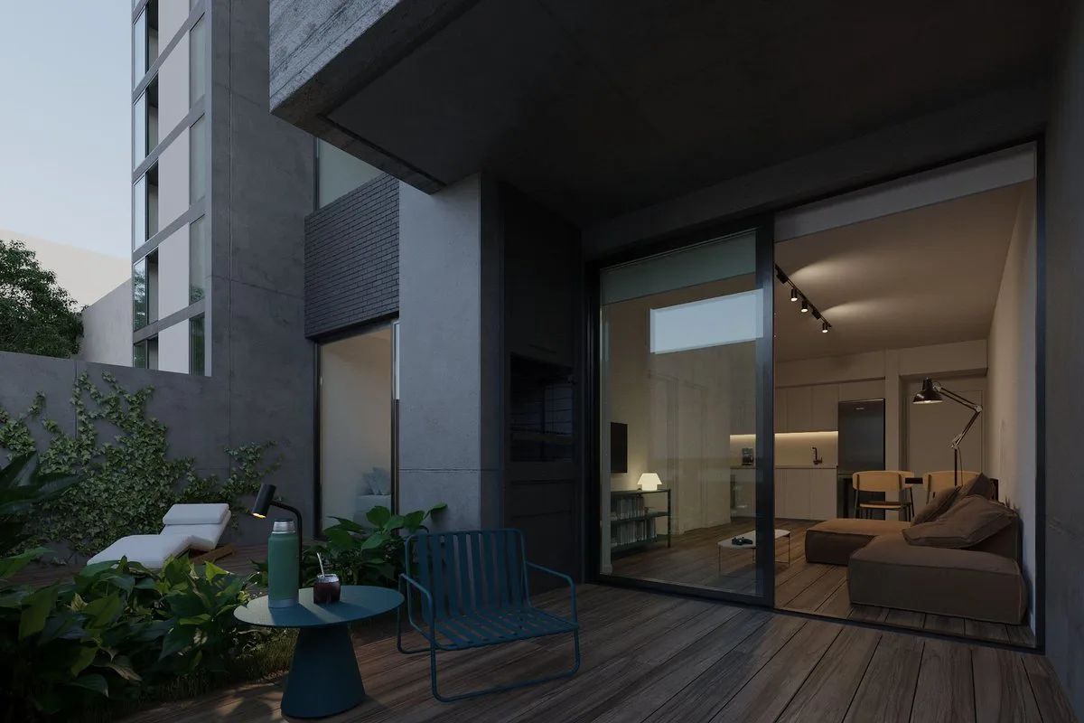 Monoambiente Premium Piso Alto con Parrilla propia foto 2