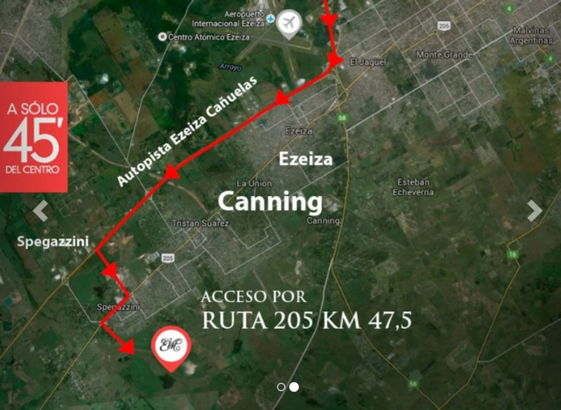 LOTE VENTA EN ESTANCIA VILLA MARIA - EZEIZA 4700m2 foto 5
