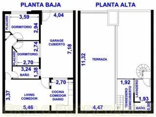 Guardia Nacional 1894. Casa tres ambientes en lote propio. 98m2. Cochera, lavadero y terraza. foto 2