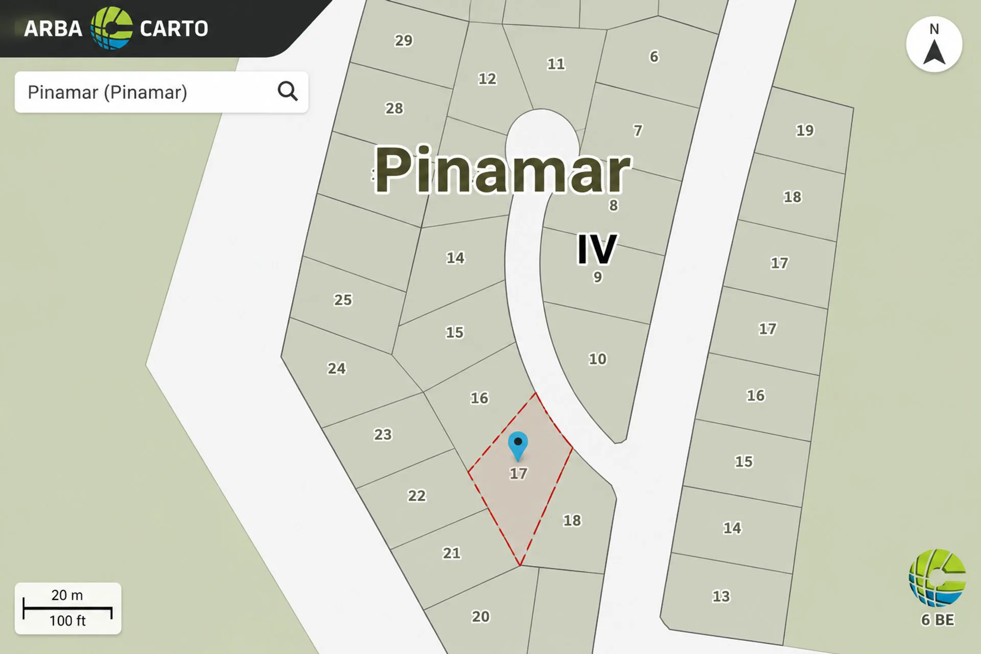 Venta Lote Terreno Pinamar Náyades zona Uade foto 2