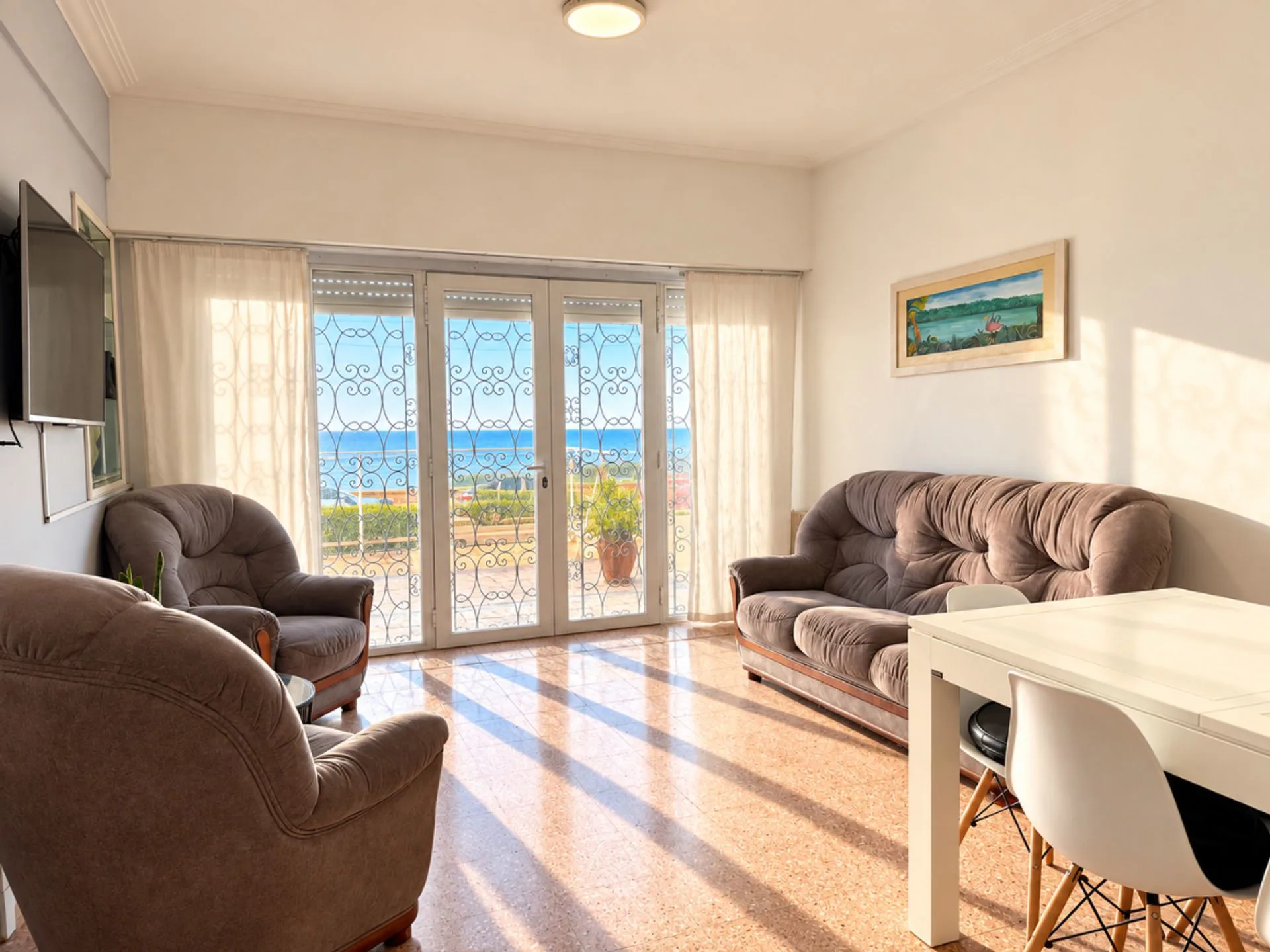 SEMIPISO 3 AMB C/JARDIN, TERRAZA 1° LINEA AL MAR