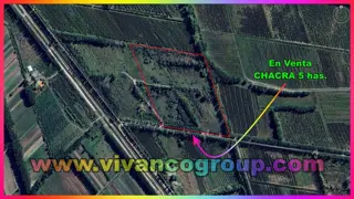 Se vende Chacra 5 has. en blanco en Centenario, Provincia de Neuquén. foto 1