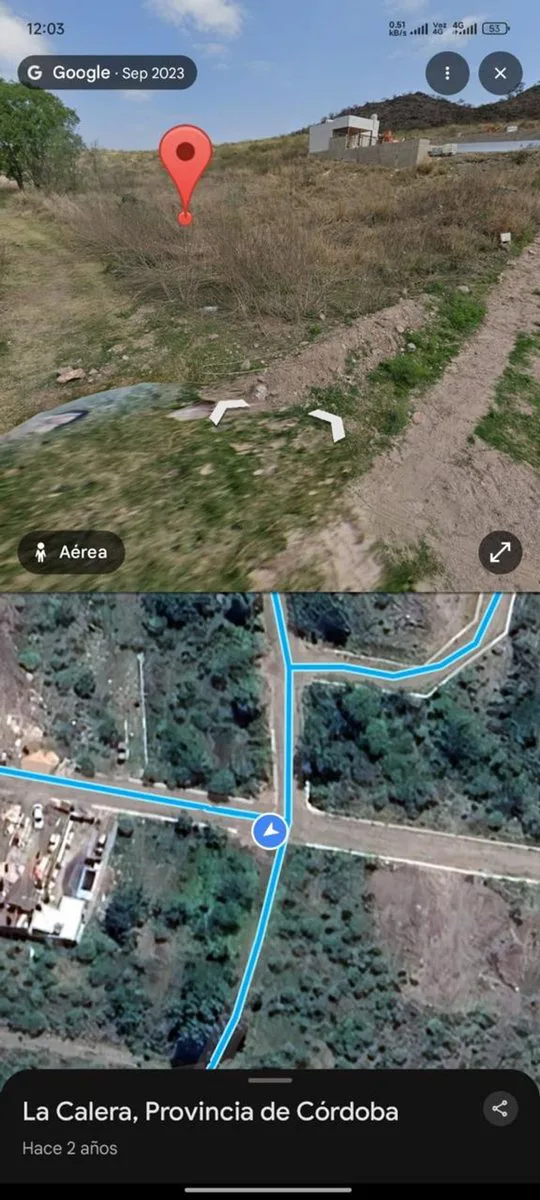 LOTE EN ESQUINA DE 250M2 EN LA CALERA CBA foto 3
