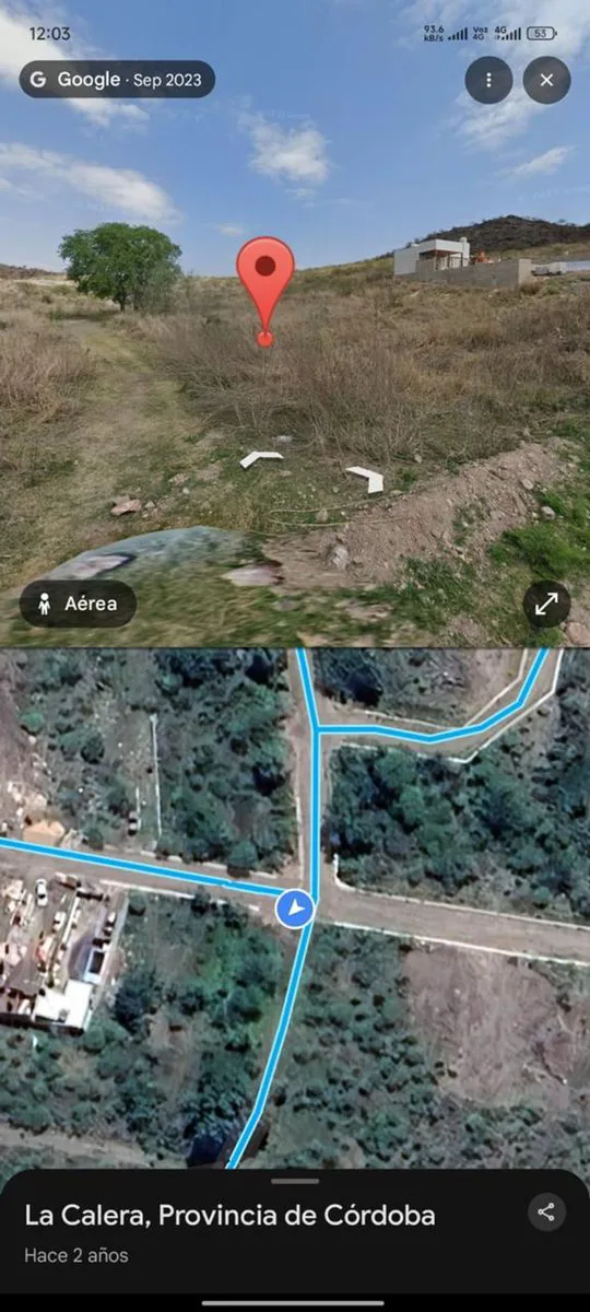 LOTE EN ESQUINA DE 250M2 EN LA CALERA CBA foto 5