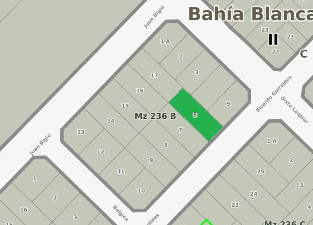 VENTA DE LOTE EN CALLE GUIRALDES 388 M2 foto 2