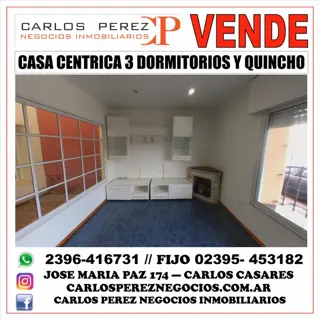 CASA DE 3 DORMITORIOS Y QUINCHO EN CALLE LAMADRID CASI LAVALLE foto 2