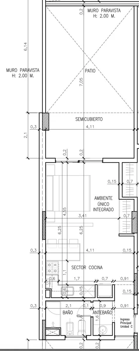 Monoambiente en Venta Bv. Sgto. Cabral Pozo foto 3