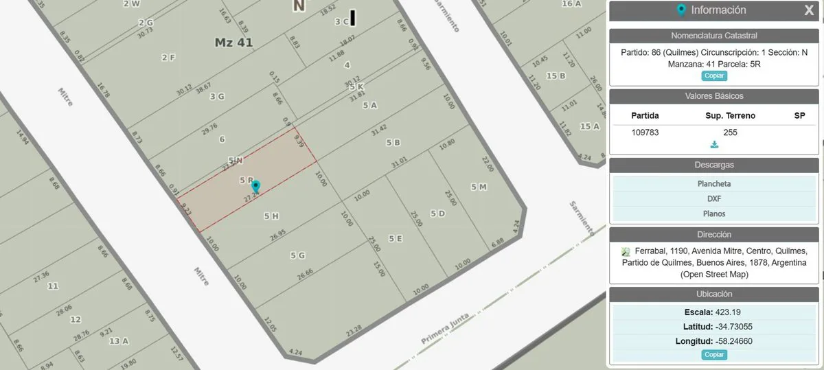 Terreno en Venta Quilmes Idea Desarrollo QUILMES foto 4
