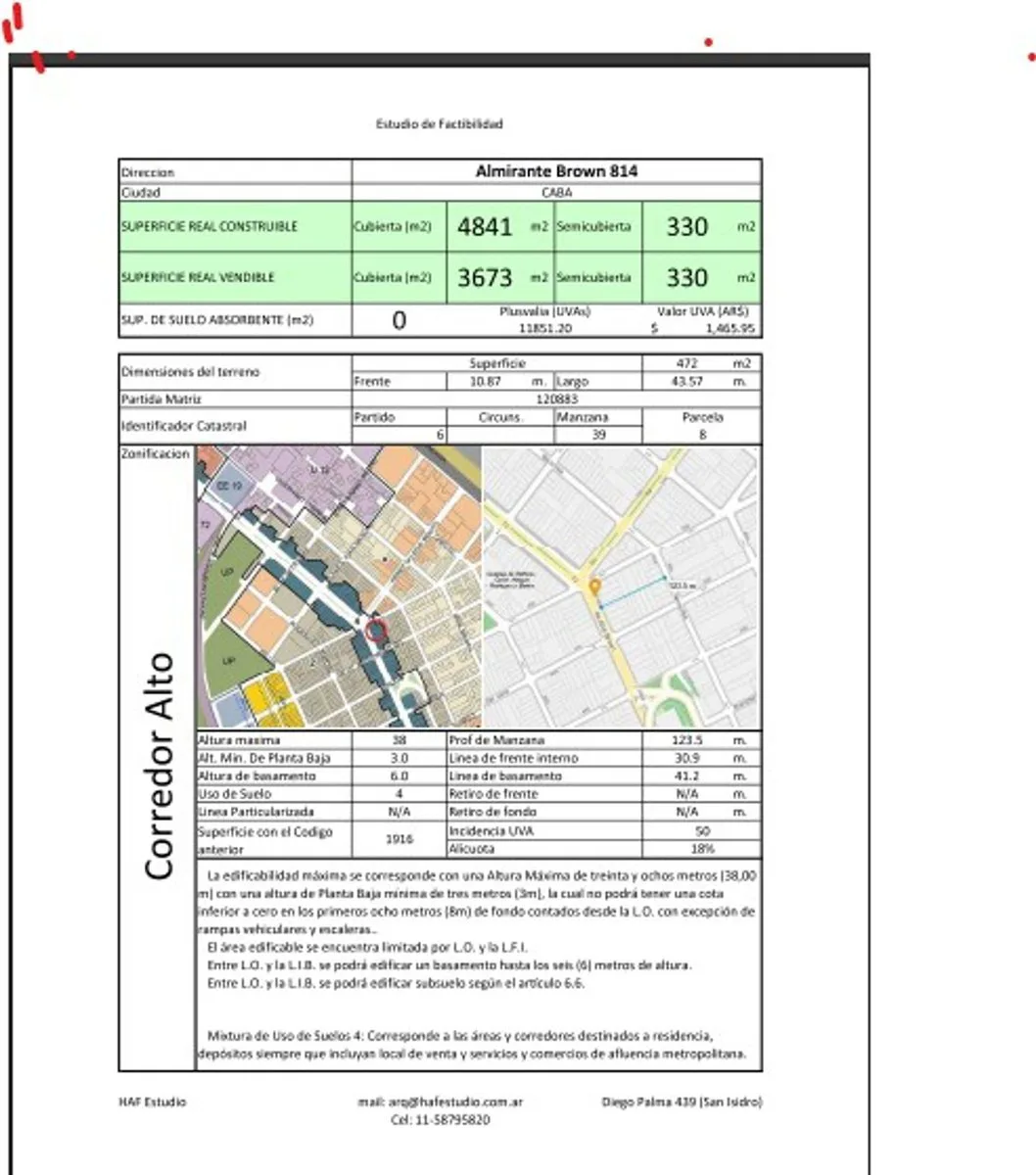 Venta Lote en Almirante Brown al 800 Caba-La Boca foto 2