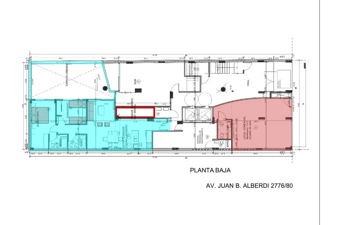 VENTA DEPTO 3 Amb EN POZO AV.ALBERDI 2700 FLORES foto 3