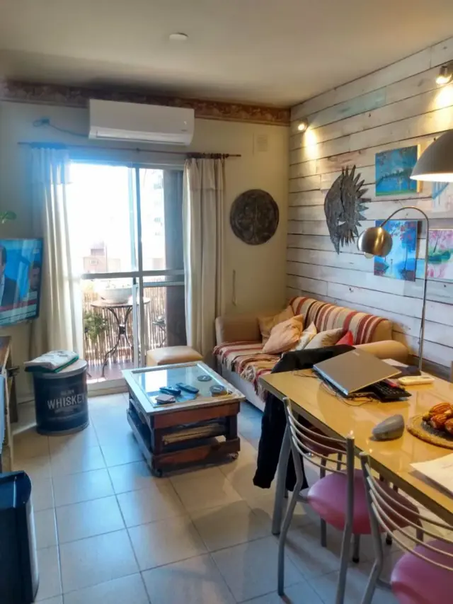 Departamento tres ambientes con cochera venta Monte Grande Centro