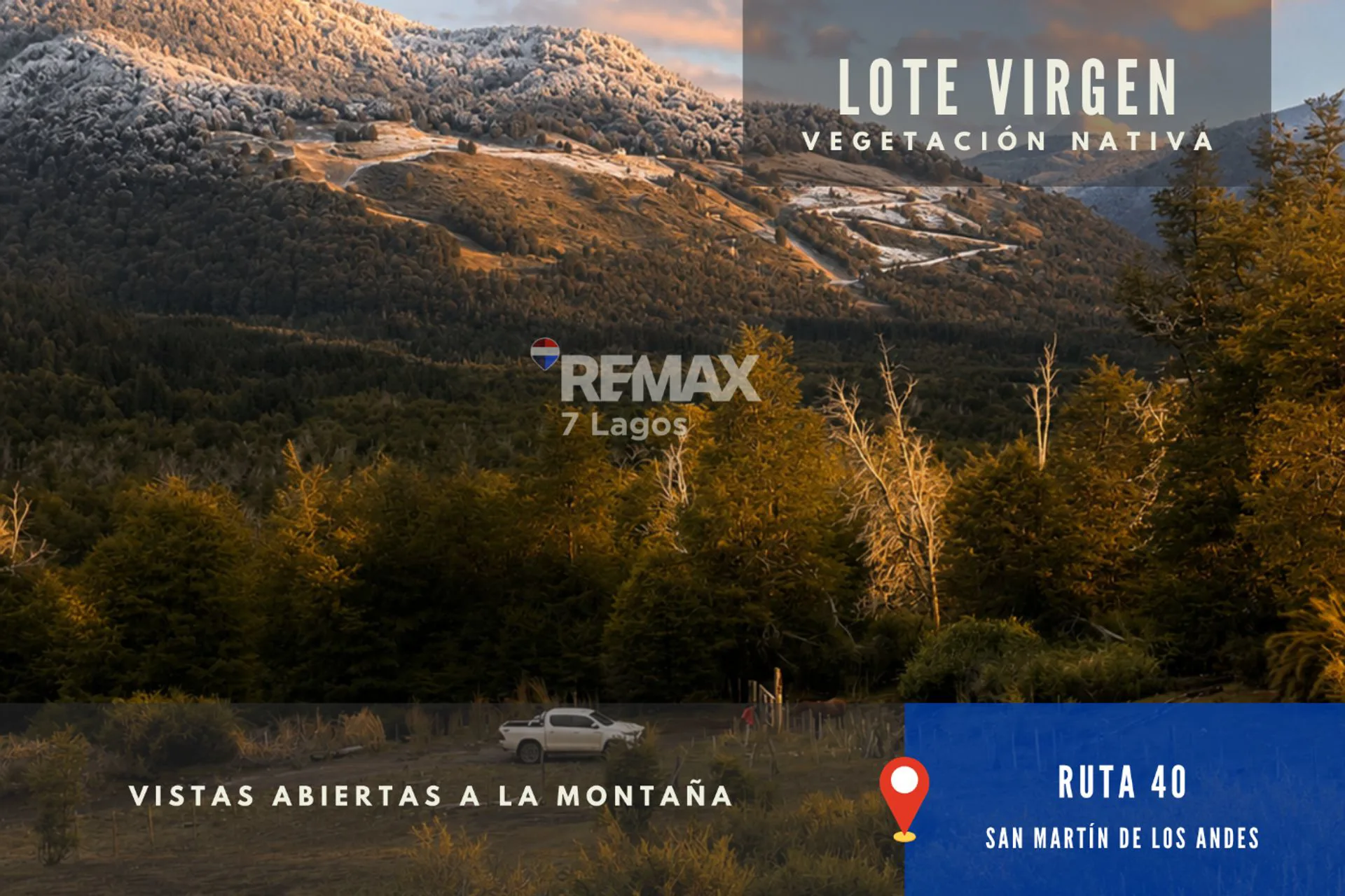 LOTE 2500 m2 FRENTE AL CENTRO DE SKI, RUTA 7 LAGOS foto 4