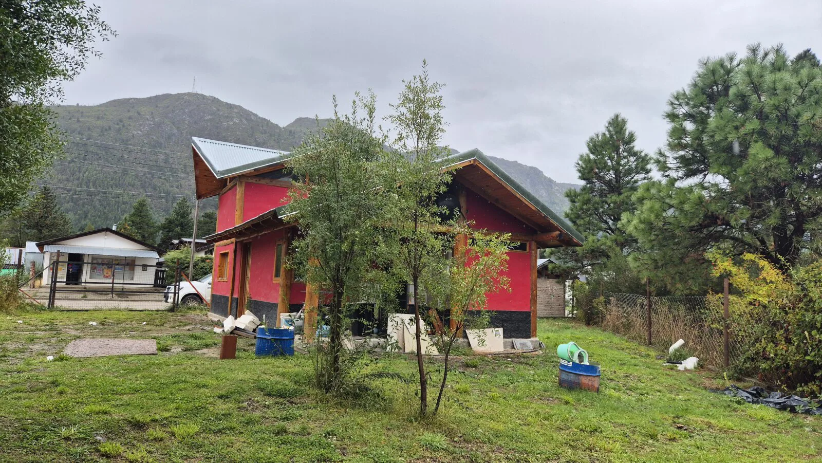 Lago Puelo, Casa de construcción natural en Isla Norte foto 2