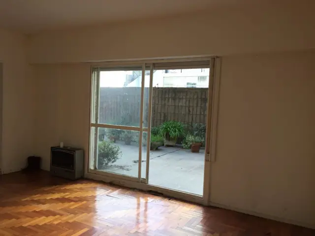 Monoambiente con terraza, cocina ind. Seguridad.