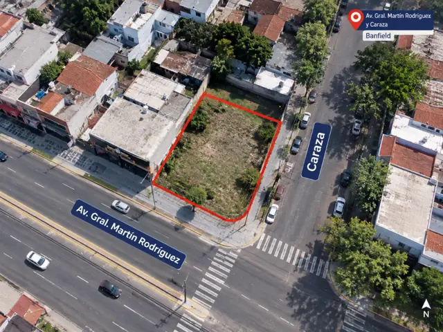VENTA LOTES 500 MTS SOBRE AV. M RODRIGUEZ BANFIELD