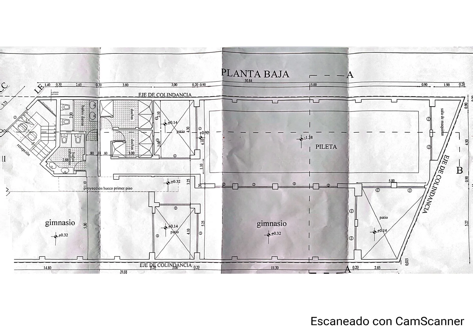 Gimnasio en obra gruesa foto 2