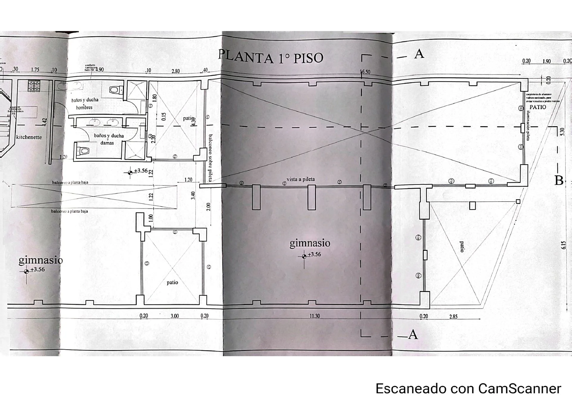 Gimnasio en obra gruesa foto 3