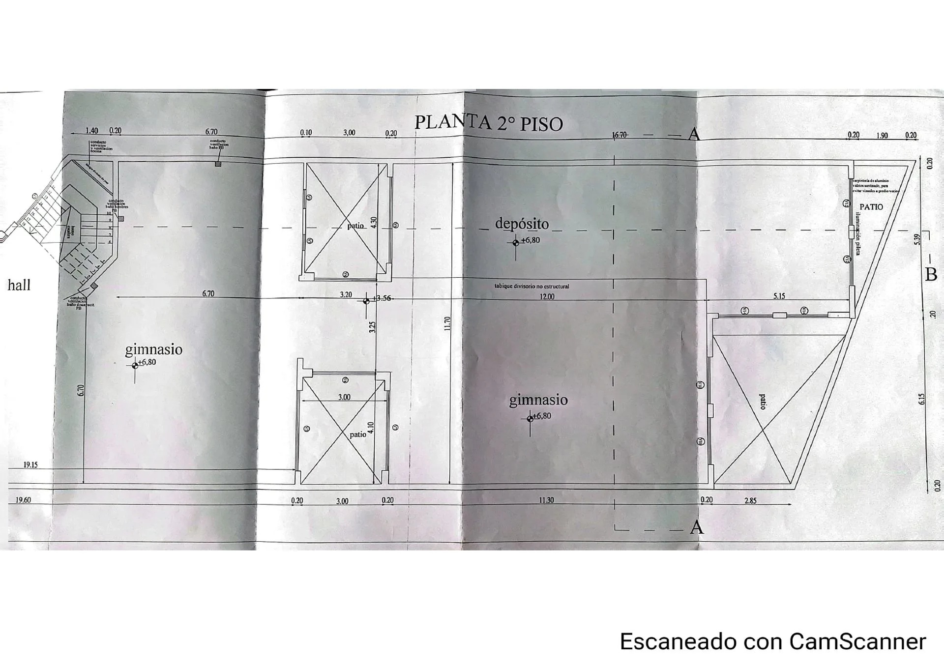 Gimnasio en obra gruesa foto 4