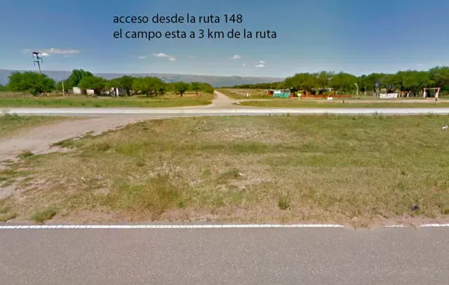 Campo 25 hs. a 9 km Aeropuerto Valle del Conlara