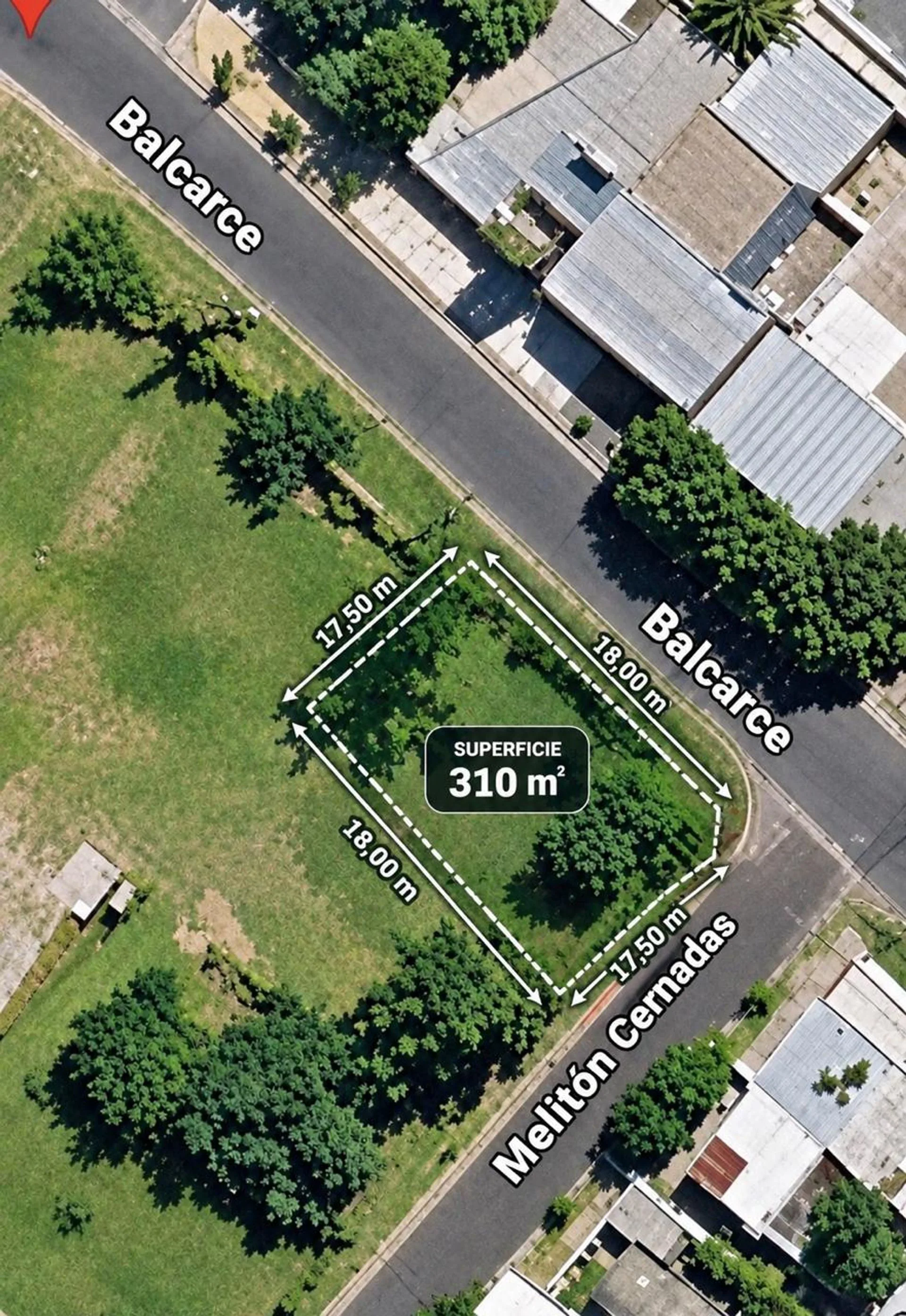 VENTA TERRENO 310 M2 SAN NICOLAS