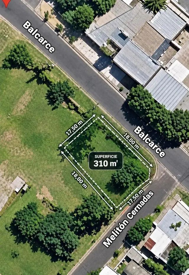 VENTA TERRENO 310 M2 SAN NICOLAS