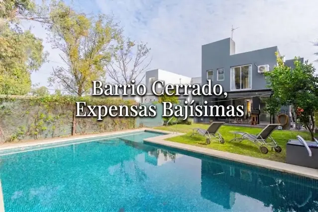 Casa en Venta Barrio Cerrado Bajas Expensas