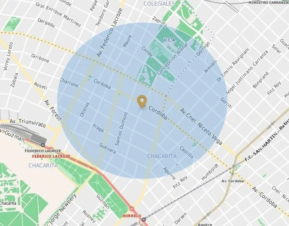 Lote en venta CHACARITA - 821mts VENDIBLES foto 5