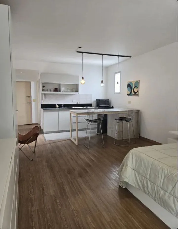 Se vende un hermoso monoambiente amplio con balcón y cochera - Balvanera foto 5